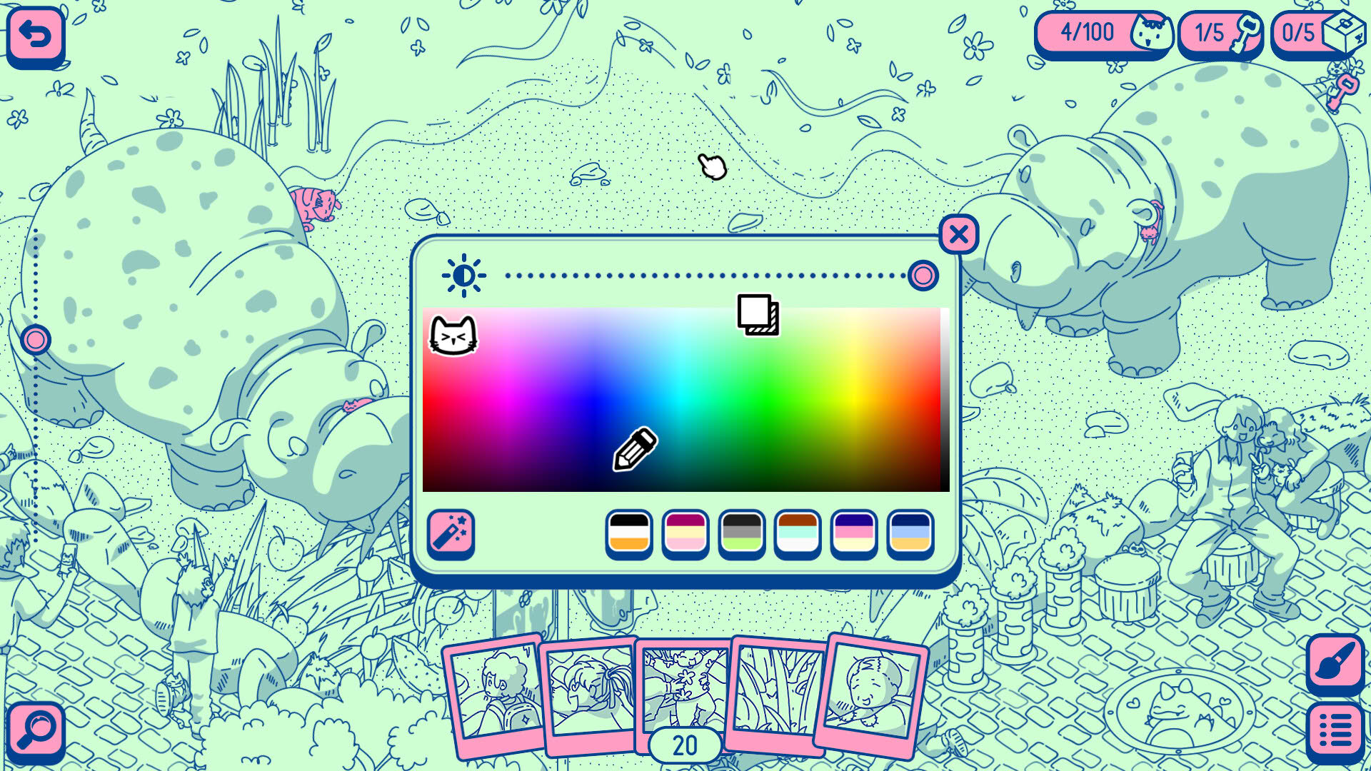 Screenshot for Cats and Seek: Zoo