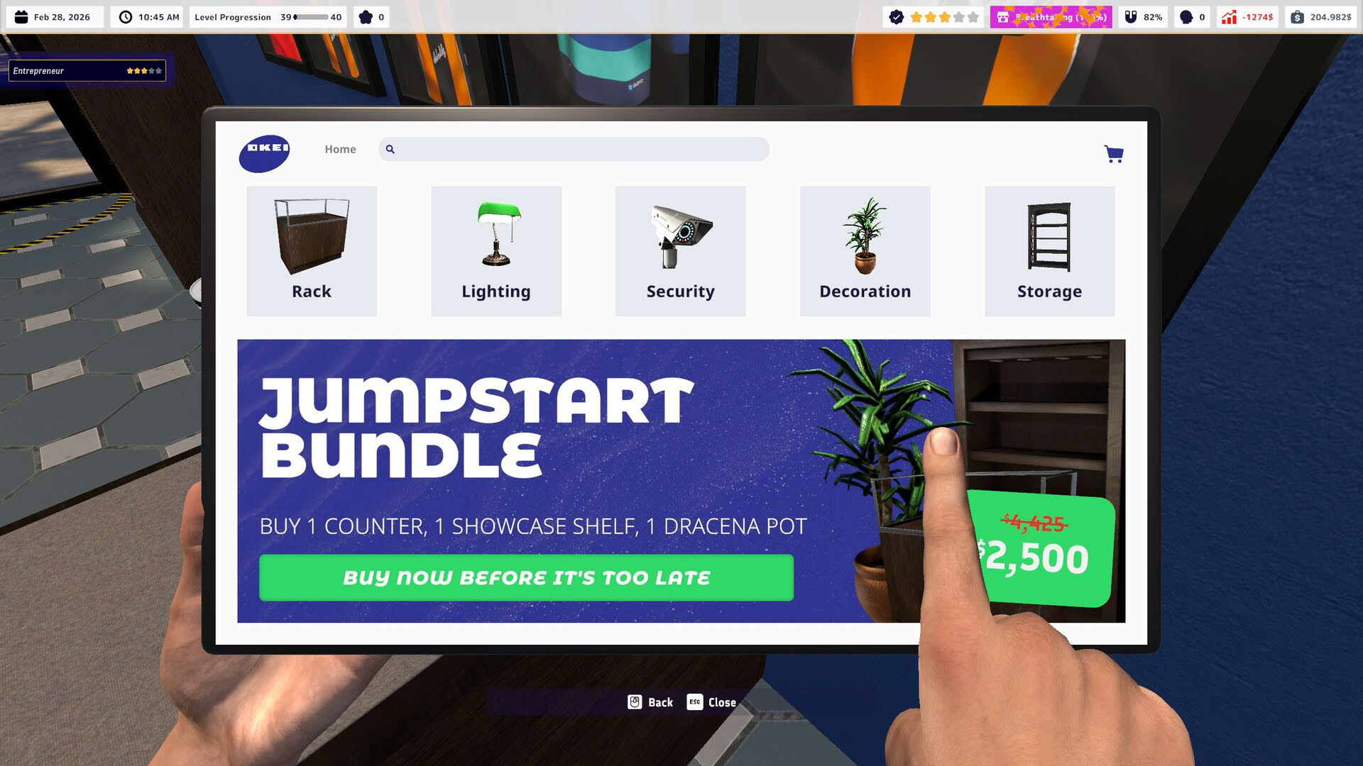 Screenshot for Pawnbroker Simulator