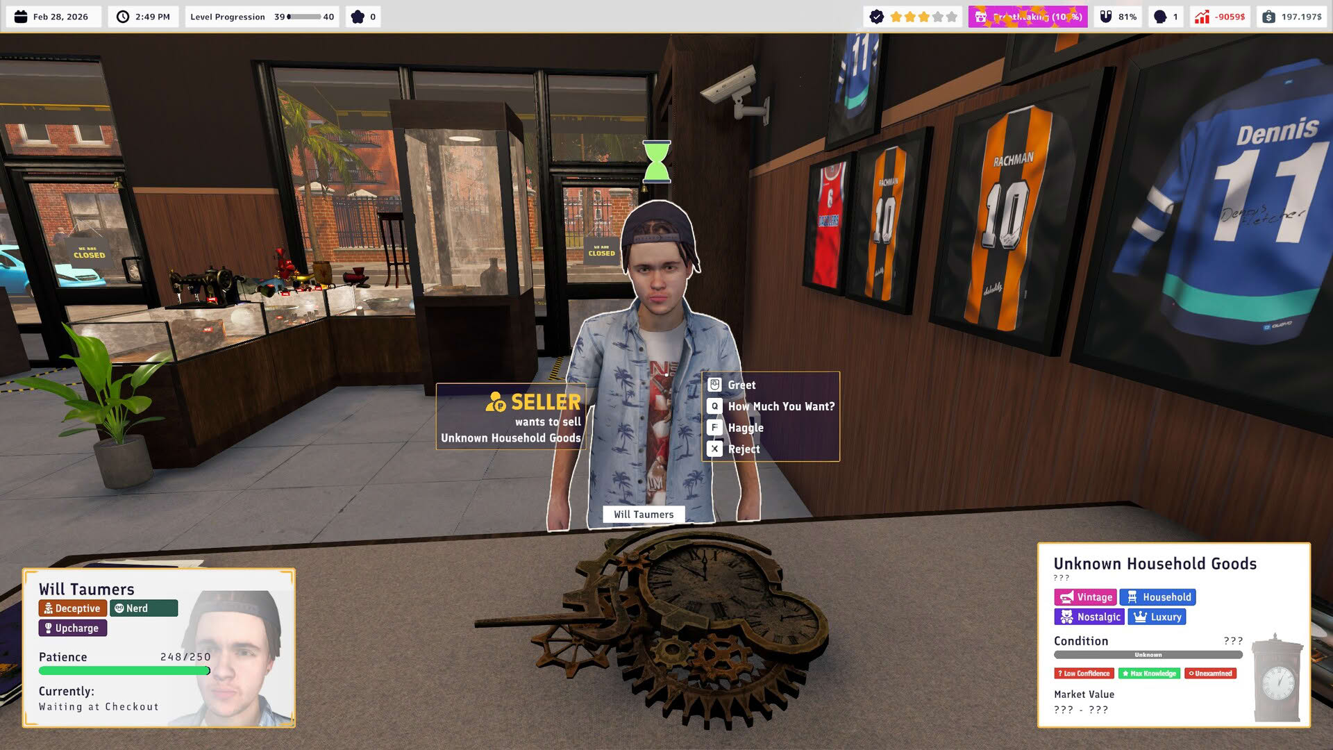 Screenshot for Pawnbroker Simulator