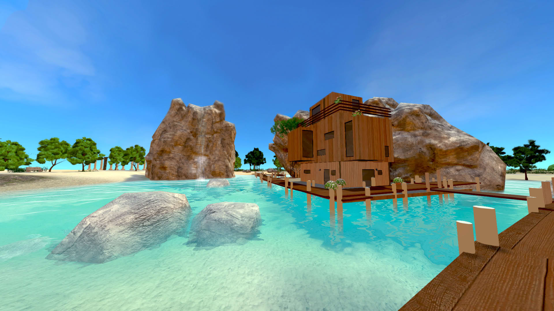 Screenshot for Heaven Island - VR MMO