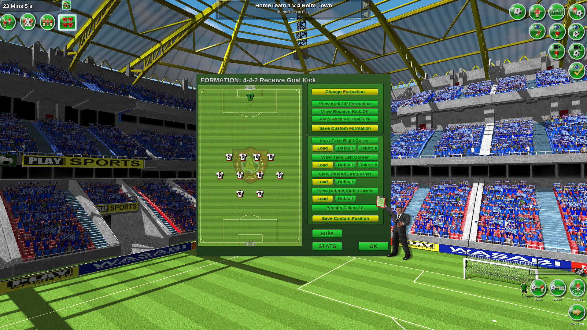 Screenshot for Tactical Soccer the New Season