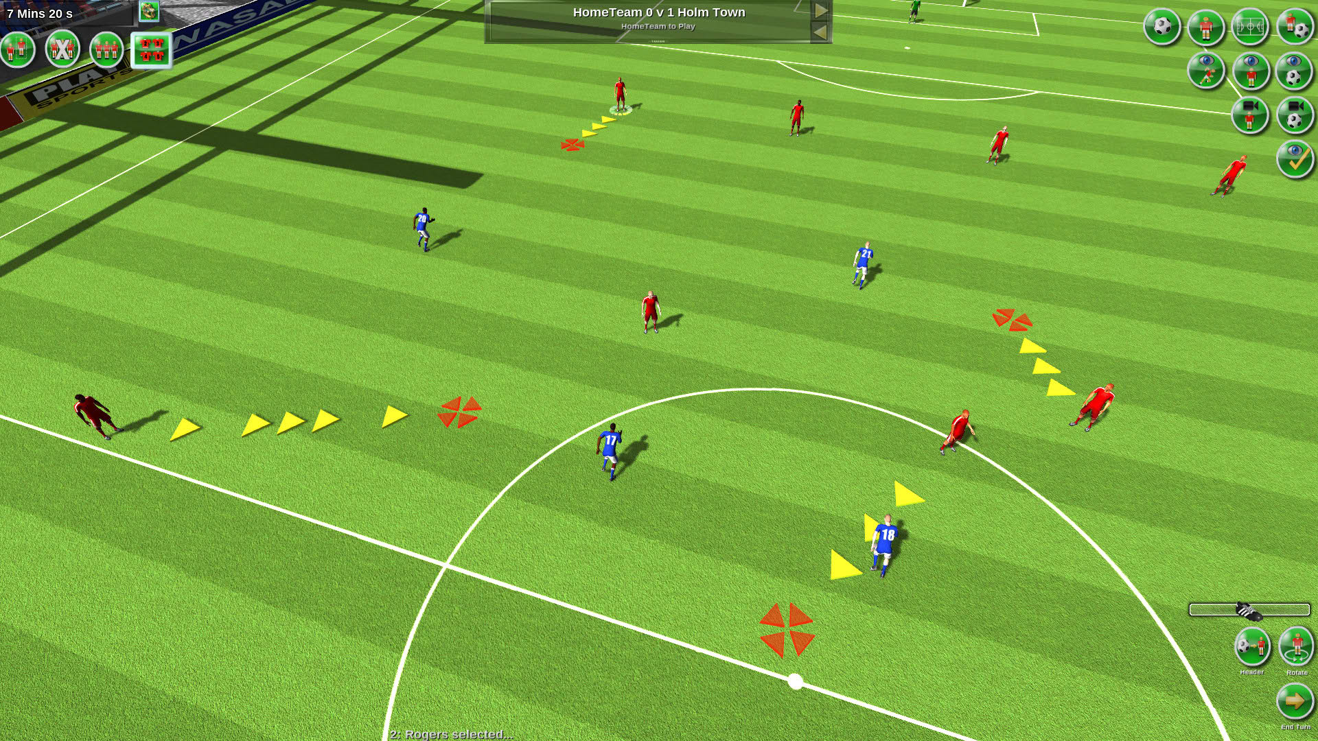 Screenshot for Tactical Soccer the New Season