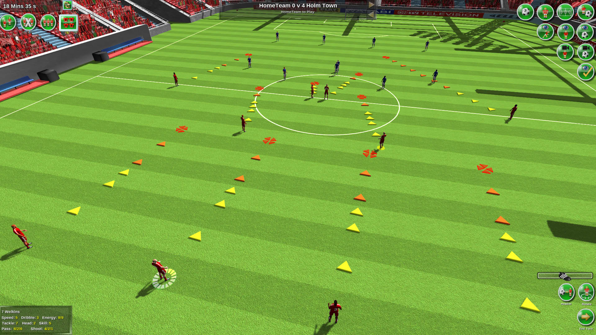 Screenshot for Tactical Soccer the New Season