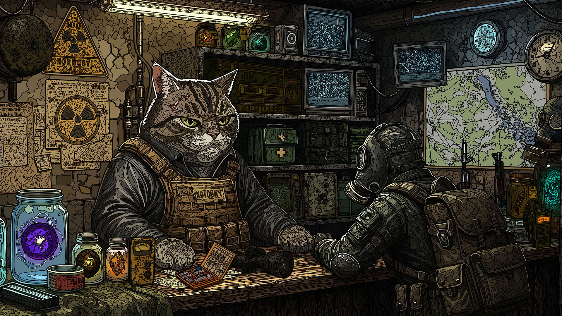 Screenshot for 100 Chernobyl Cats