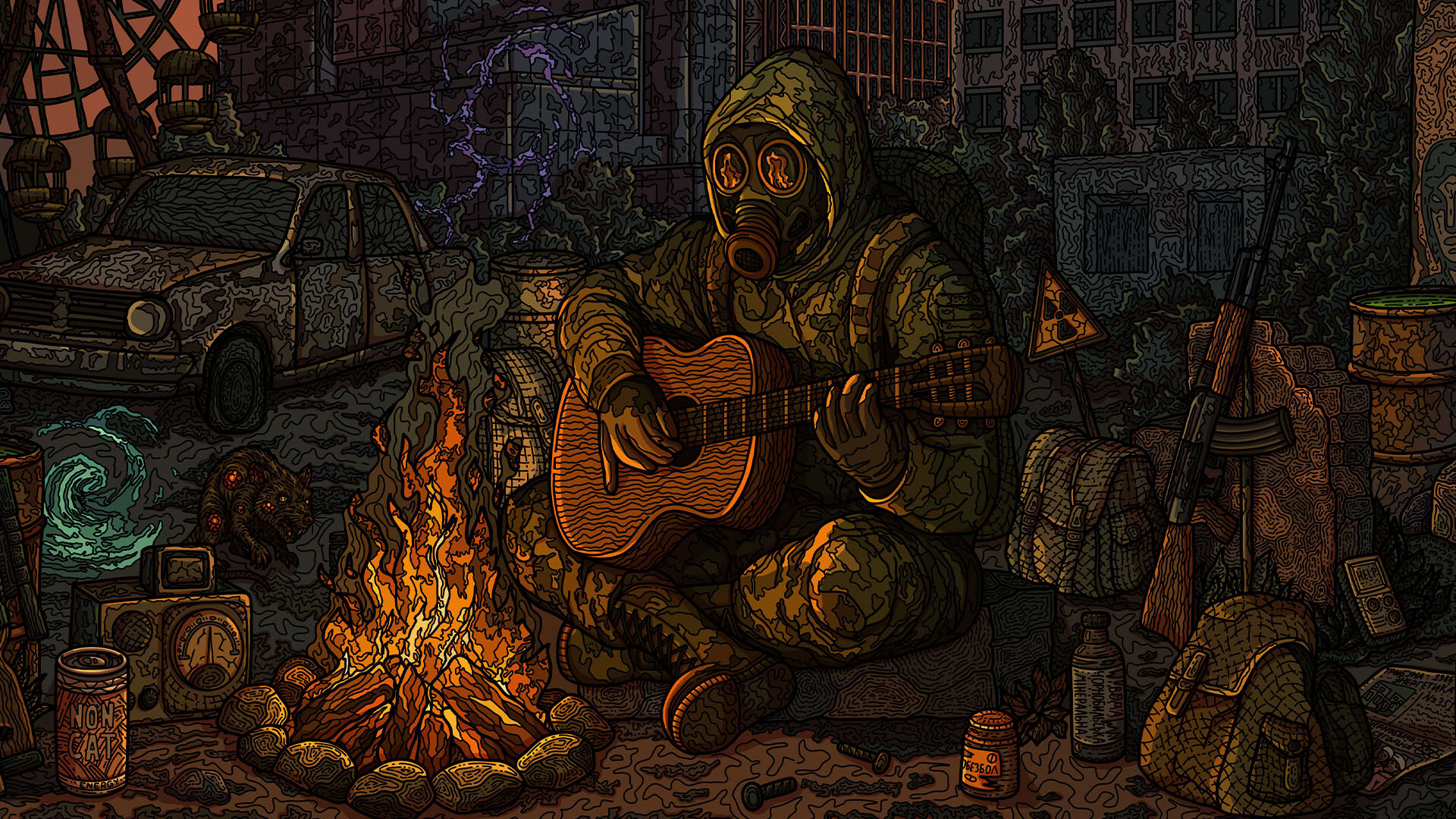 Screenshot for 100 Chernobyl Cats