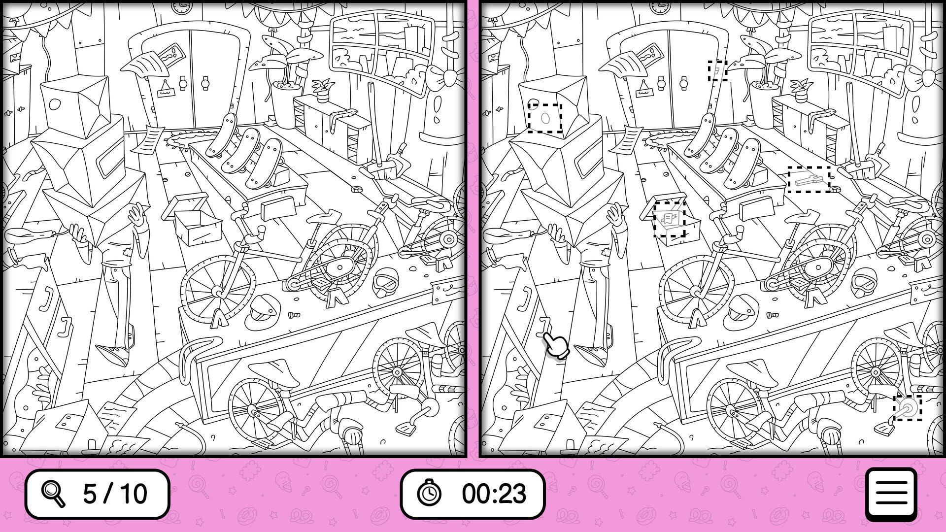 Screenshot for There's No Differences: Cake