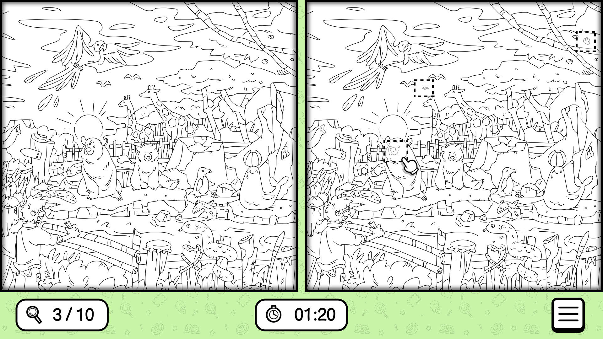 Screenshot for There's No Differences: Cake