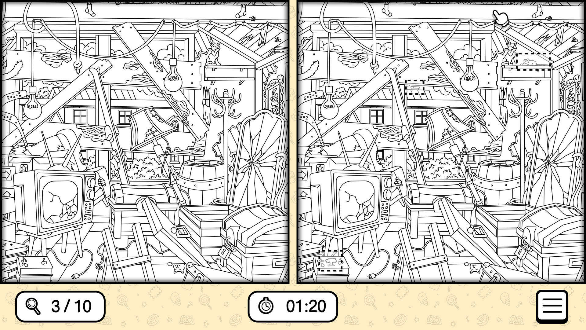 Screenshot for There's No Differences: Monsters