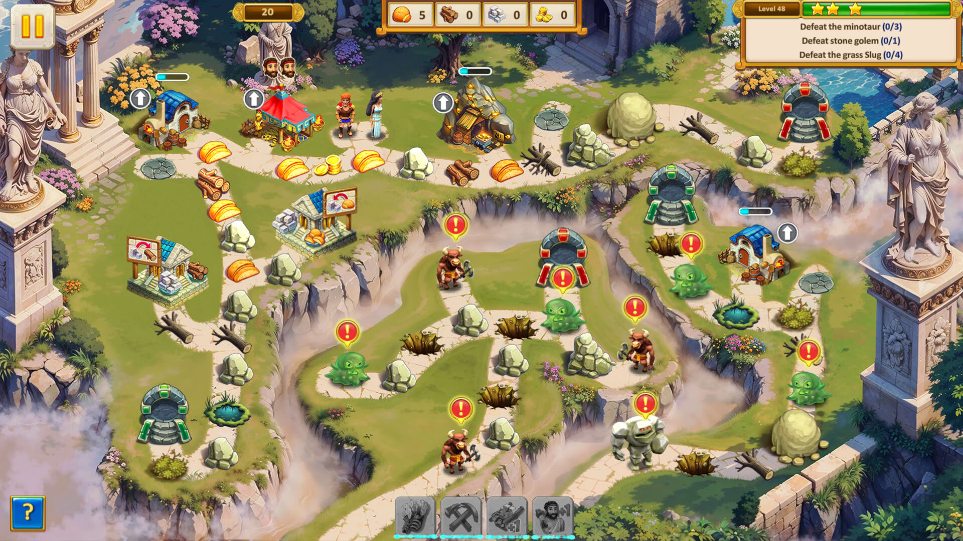 Screenshot for Argonauts Agency: Wrath of Olympus