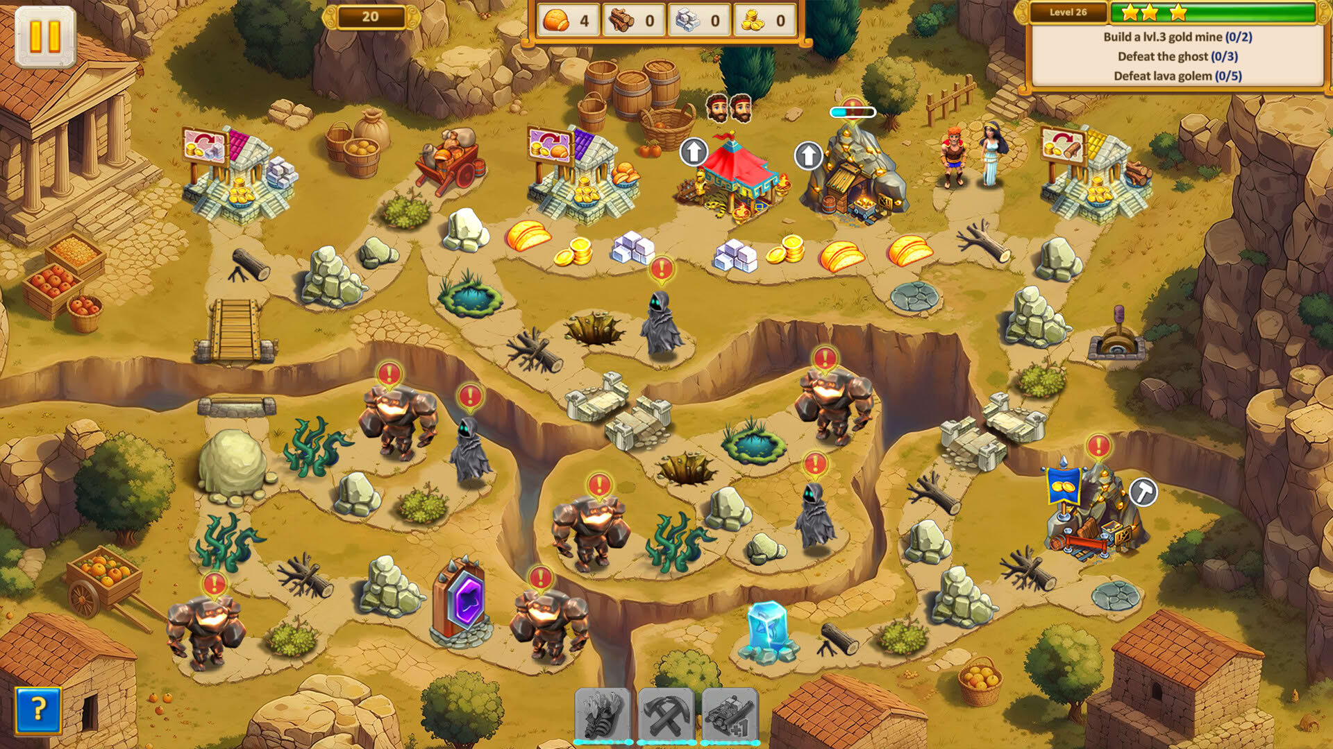 Screenshot for Argonauts Agency: Wrath of Olympus