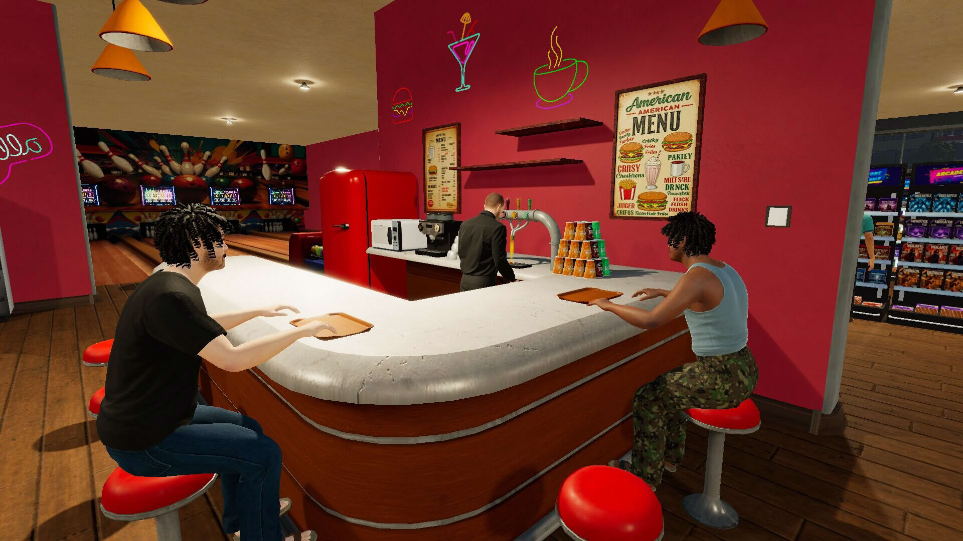 Screenshot for Retro Arcade Shop Simulator