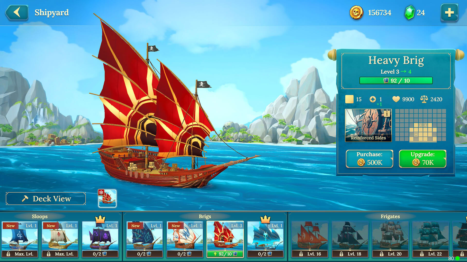 Screenshot for Pirate Ships