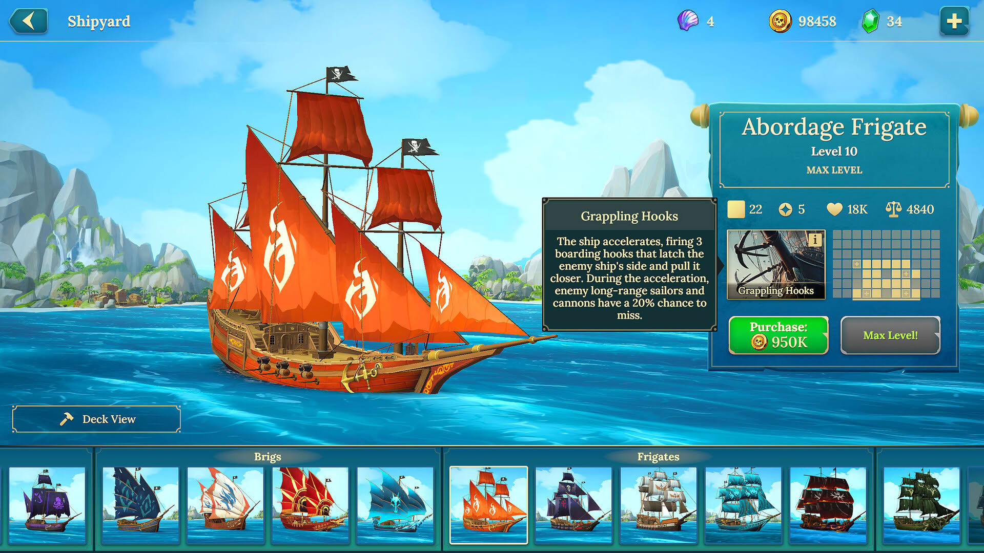 Screenshot for Pirate Ships
