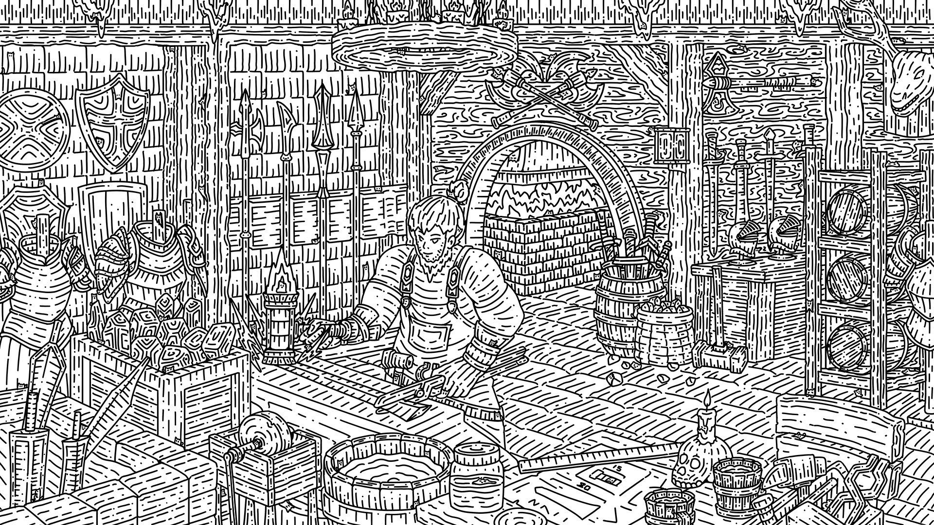 Screenshot for 100 Blacksmith Cats