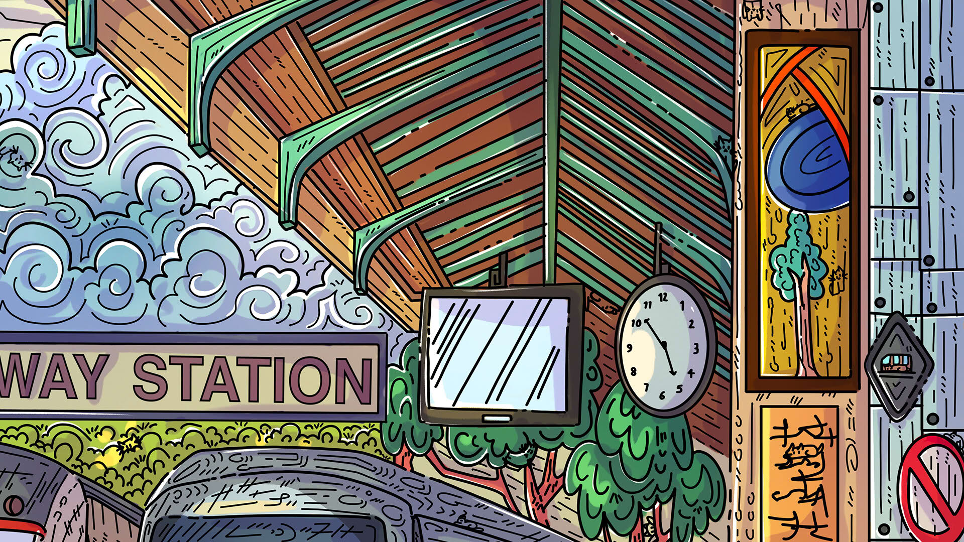 Screenshot for 100 Railway Cats