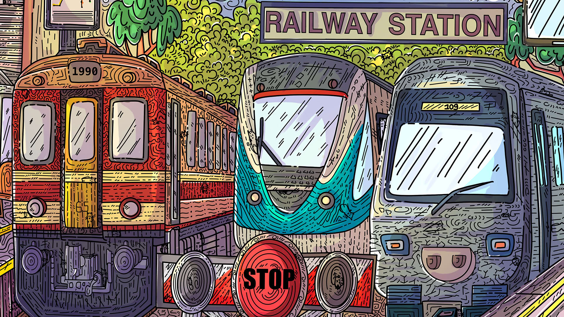 Screenshot for 100 Railway Cats
