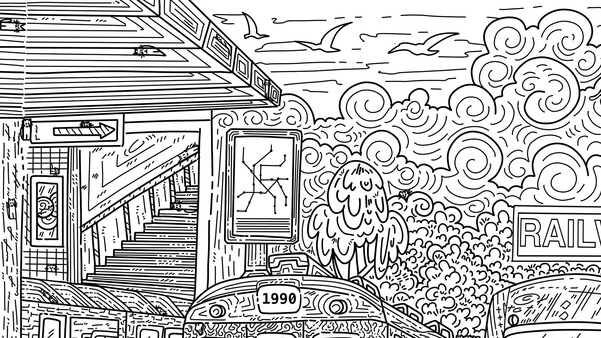 Screenshot for 100 Railway Cats