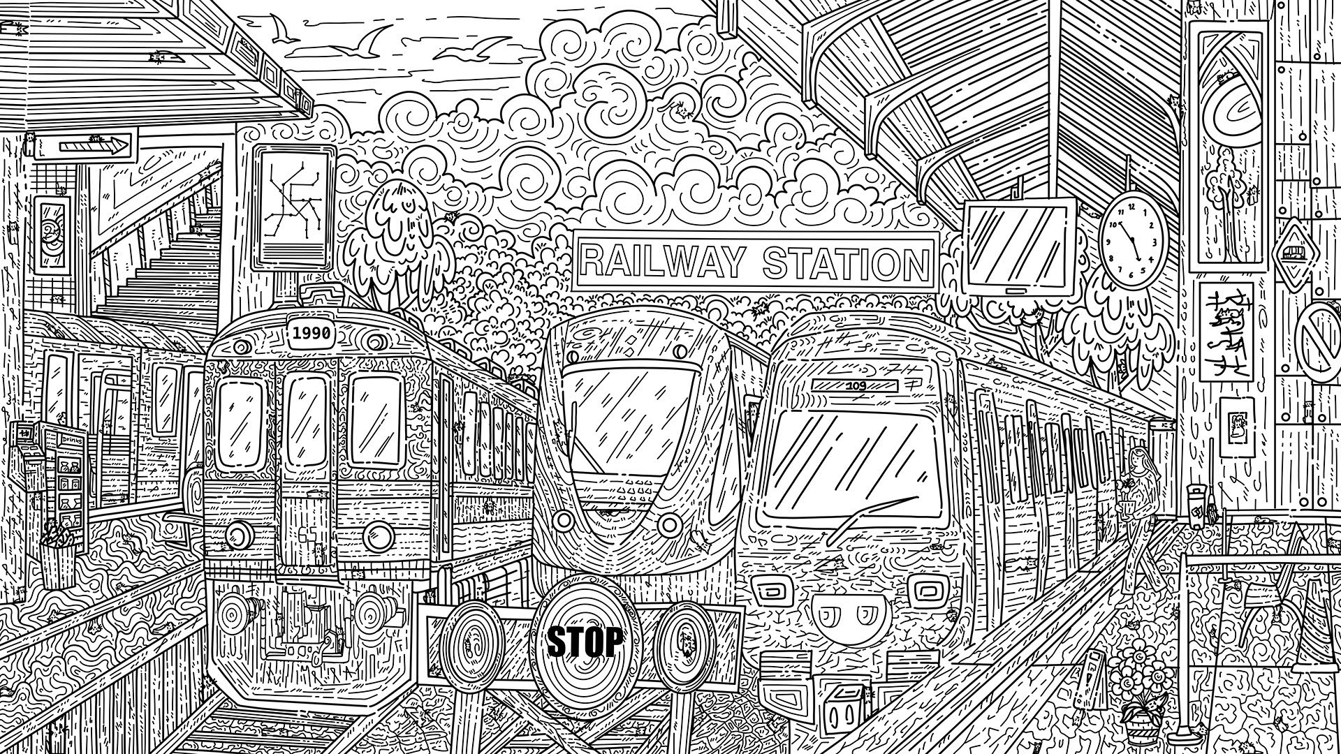 Screenshot for 100 Railway Cats