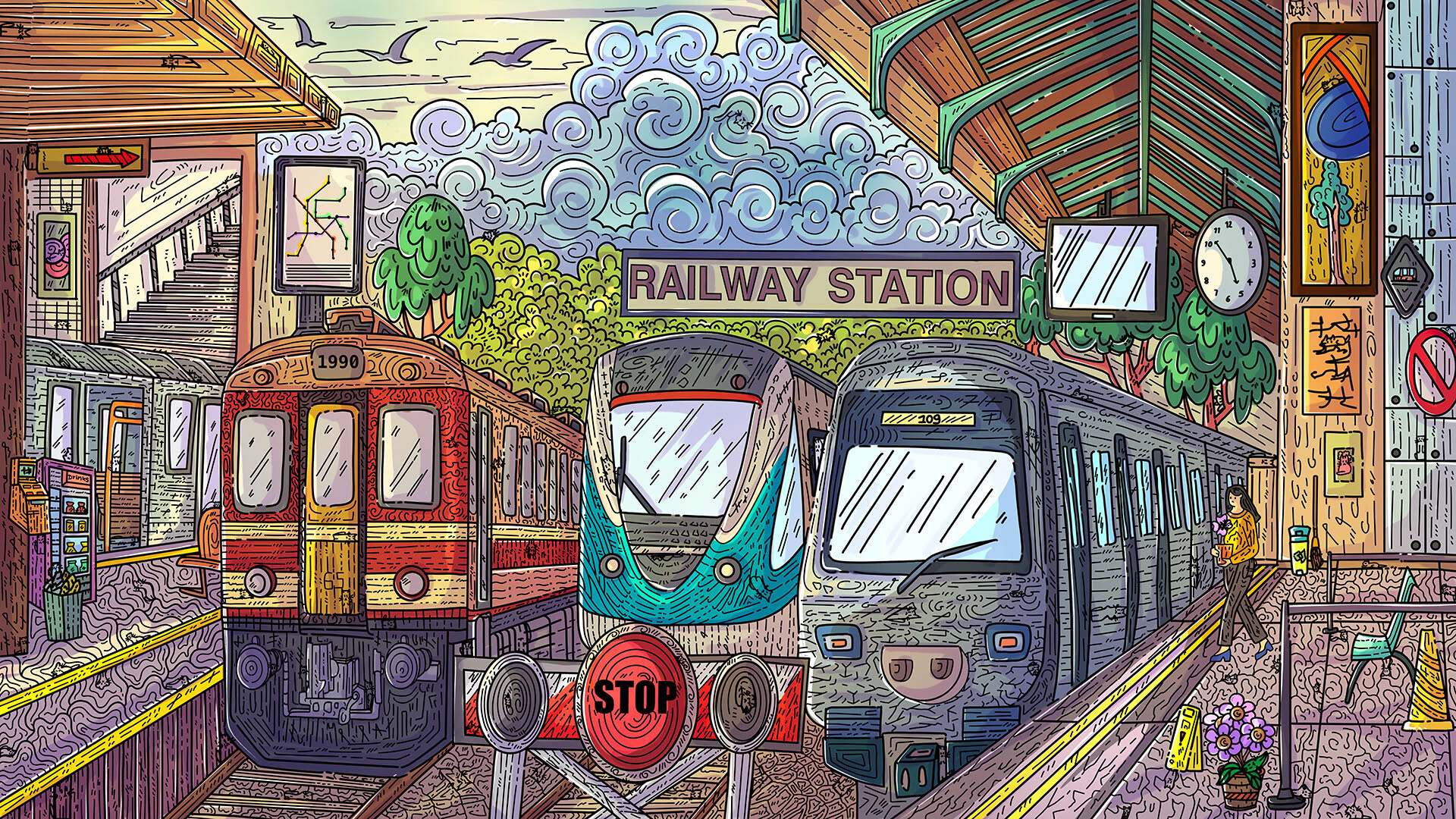 Screenshot for 100 Railway Cats