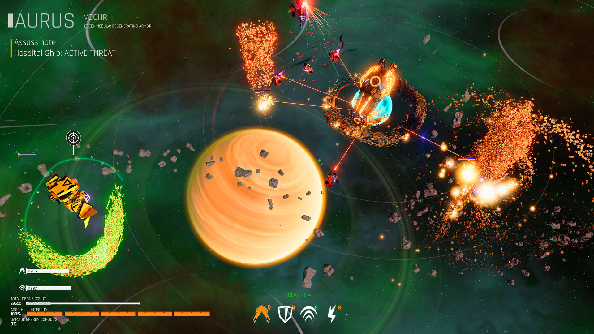 Screenshot for Drone Swarm