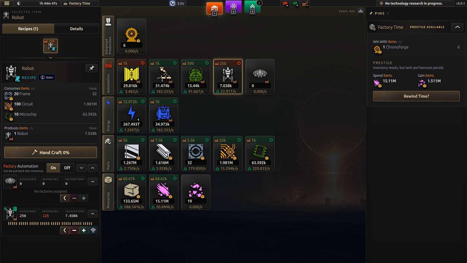 Screenshot for Factory Time