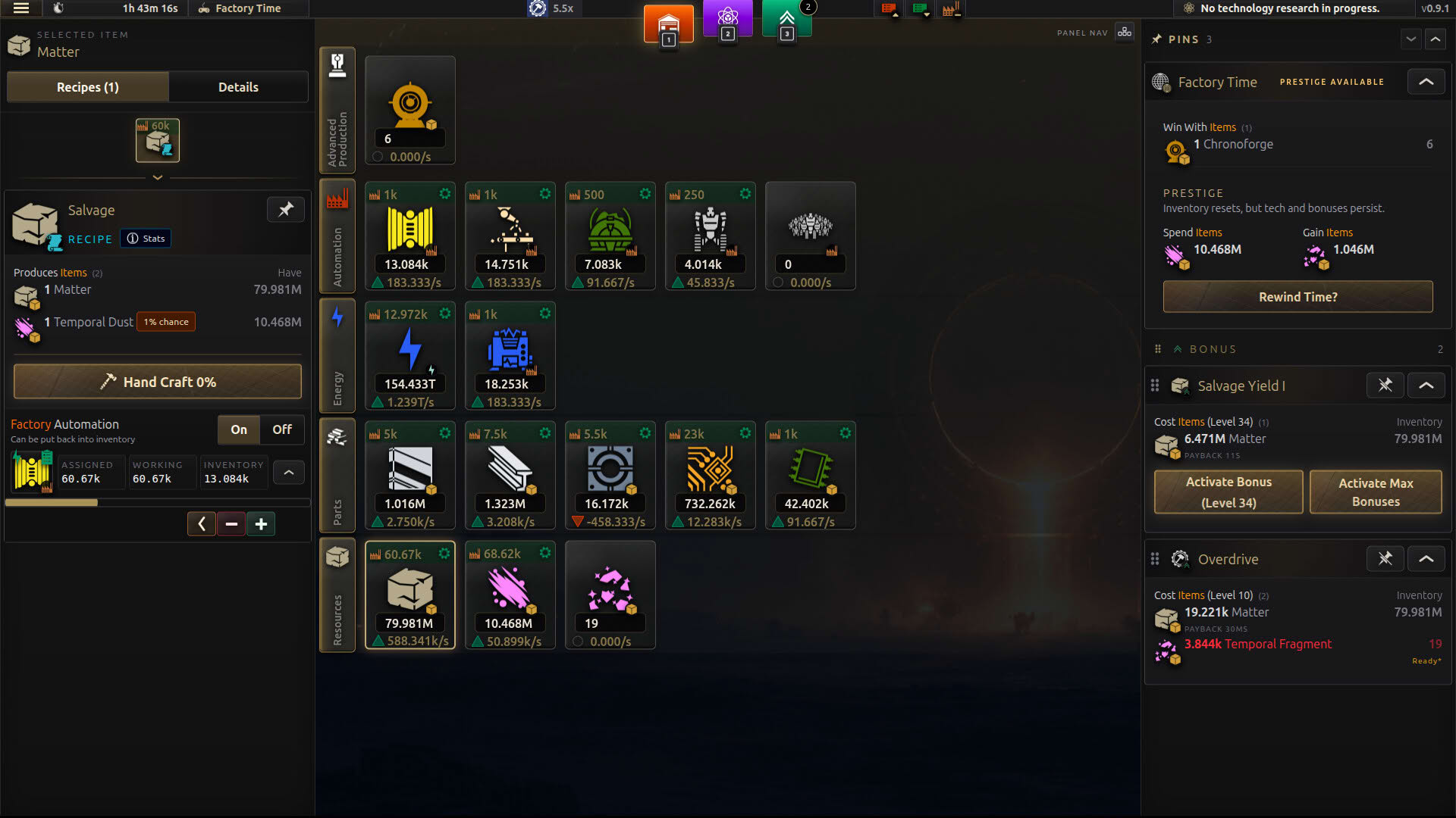 Screenshot for Factory Time