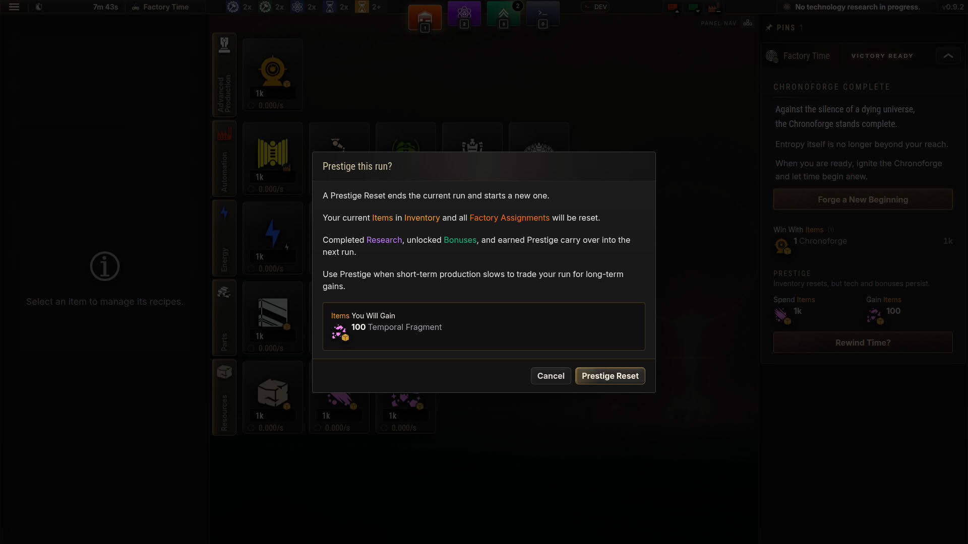 Screenshot for Factory Time