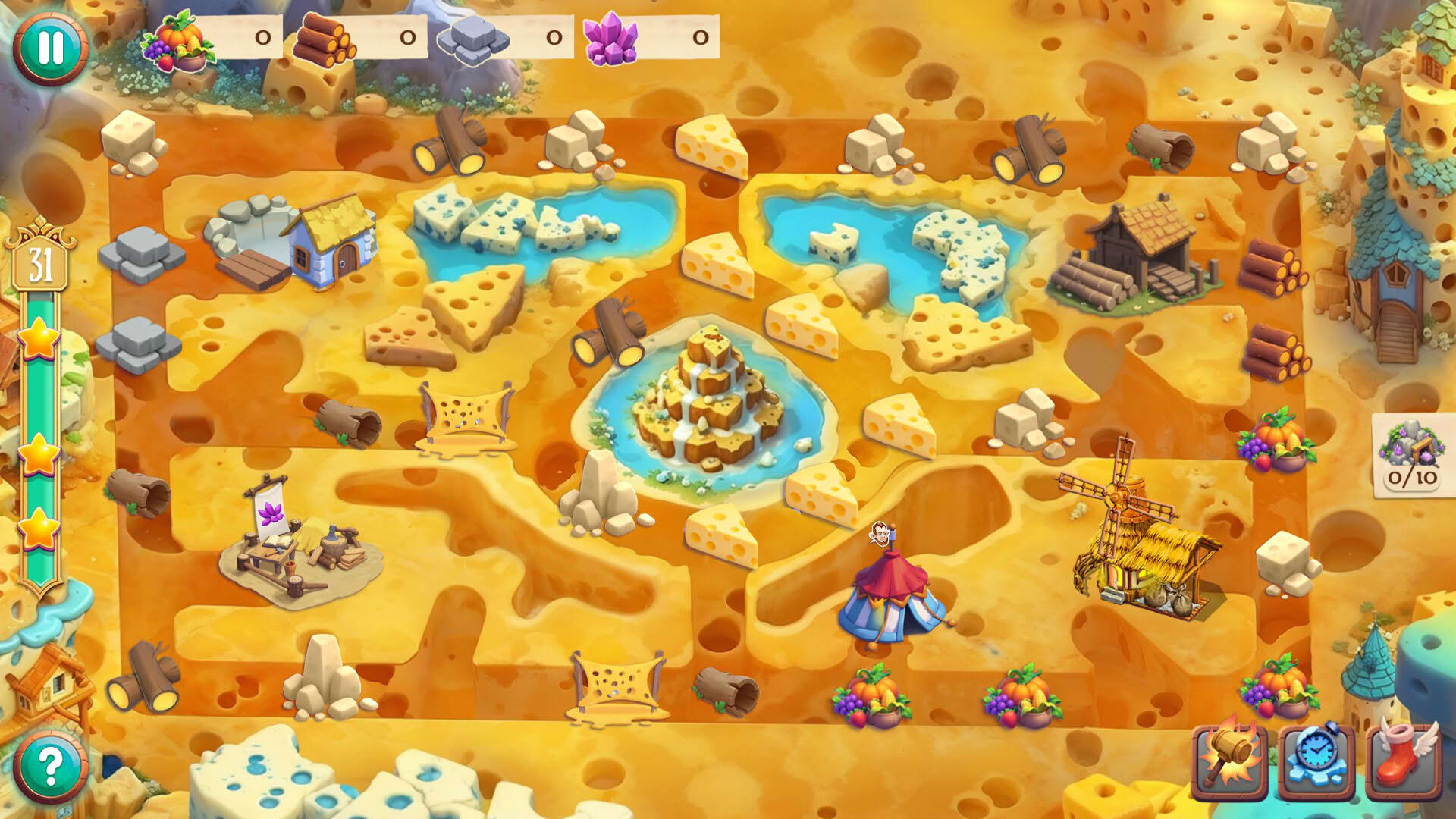 Screenshot for Gnomes Garden: Mask of the Rat King