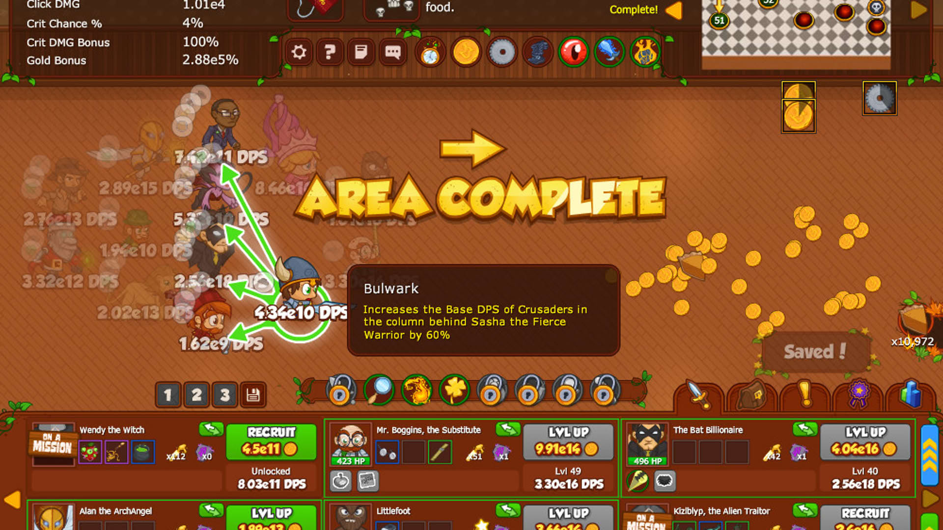 Screenshot for Crusaders of the Lost Idols