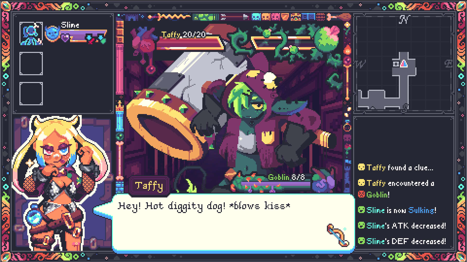 Screenshot for Rizz Dungeon: Skeleton Key to My Heart