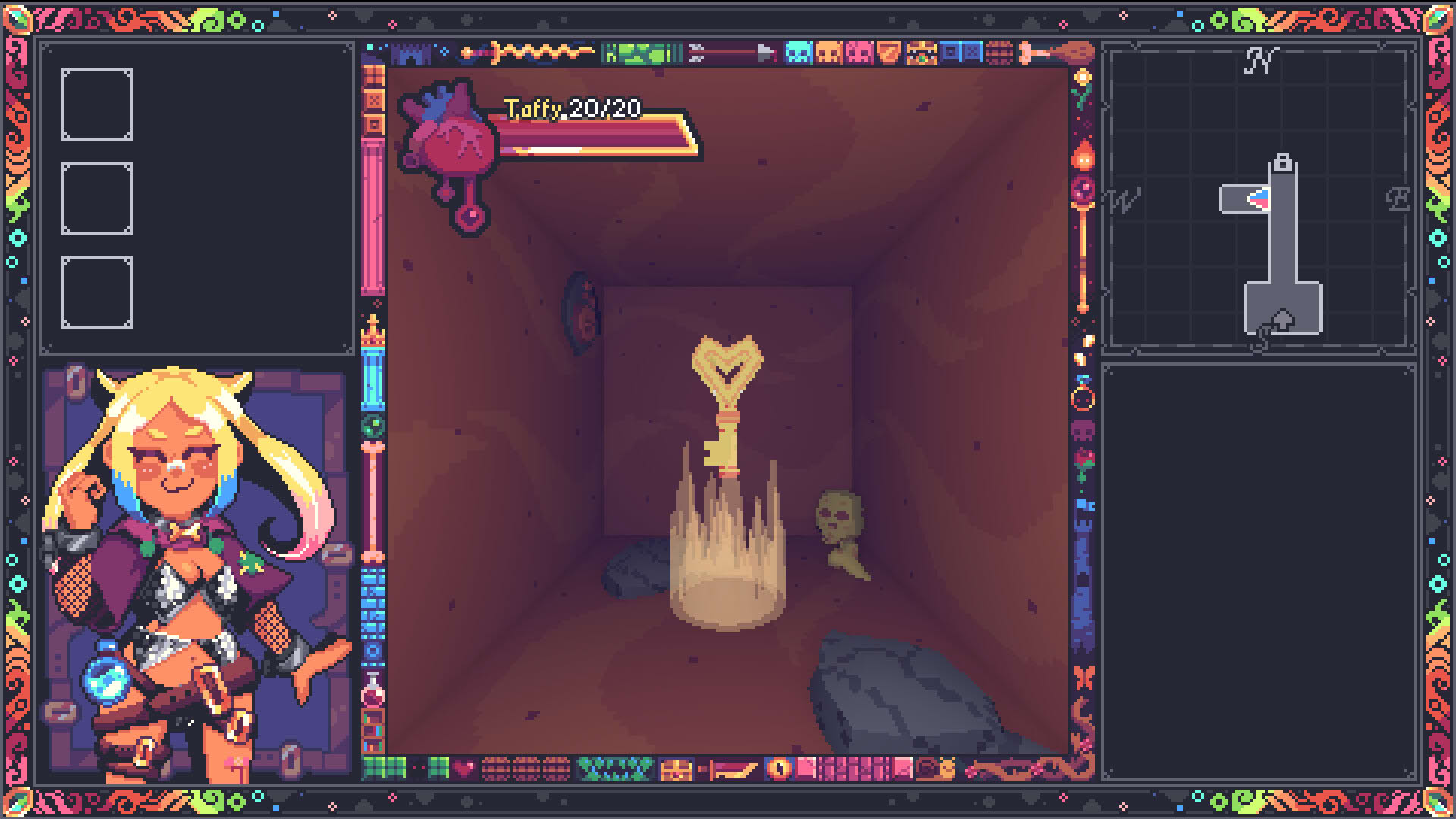 Screenshot for Rizz Dungeon: Skeleton Key to My Heart