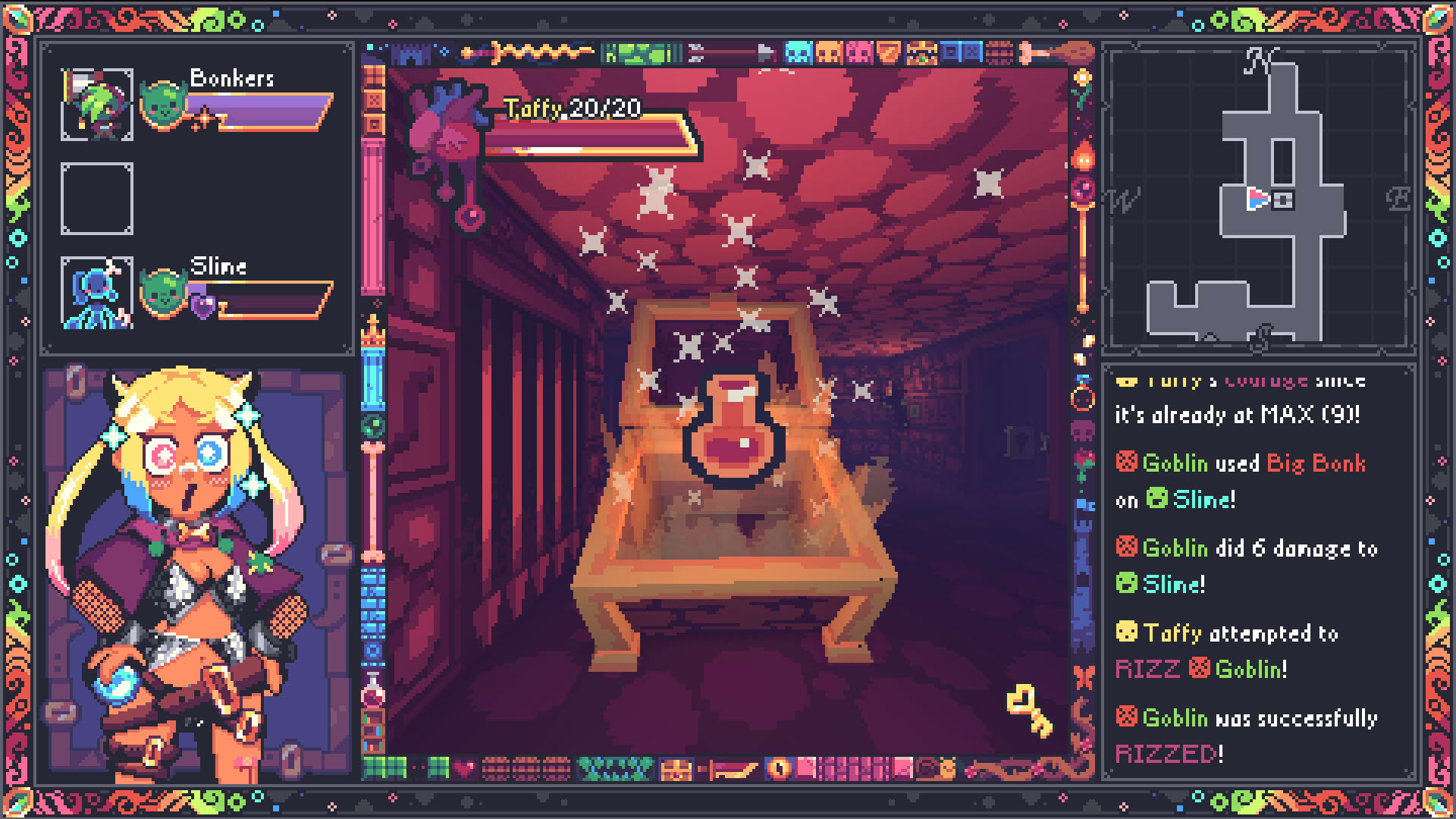 Screenshot for Rizz Dungeon: Skeleton Key to My Heart