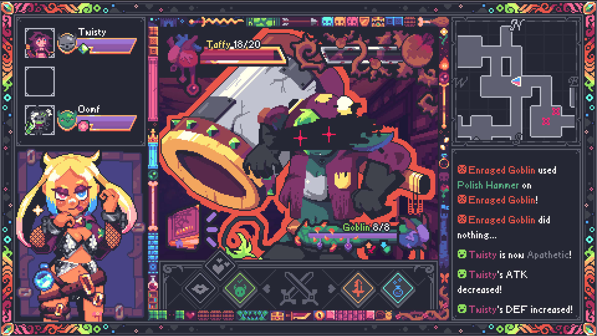 Screenshot for Rizz Dungeon: Skeleton Key to My Heart