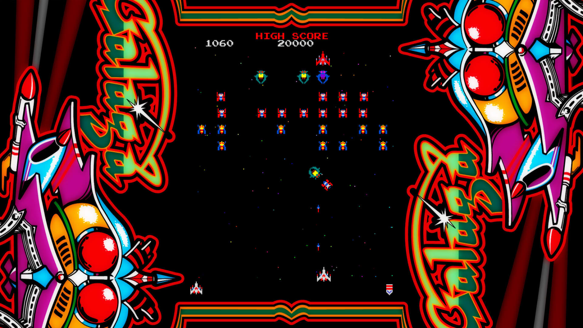 Screenshot for Galaga