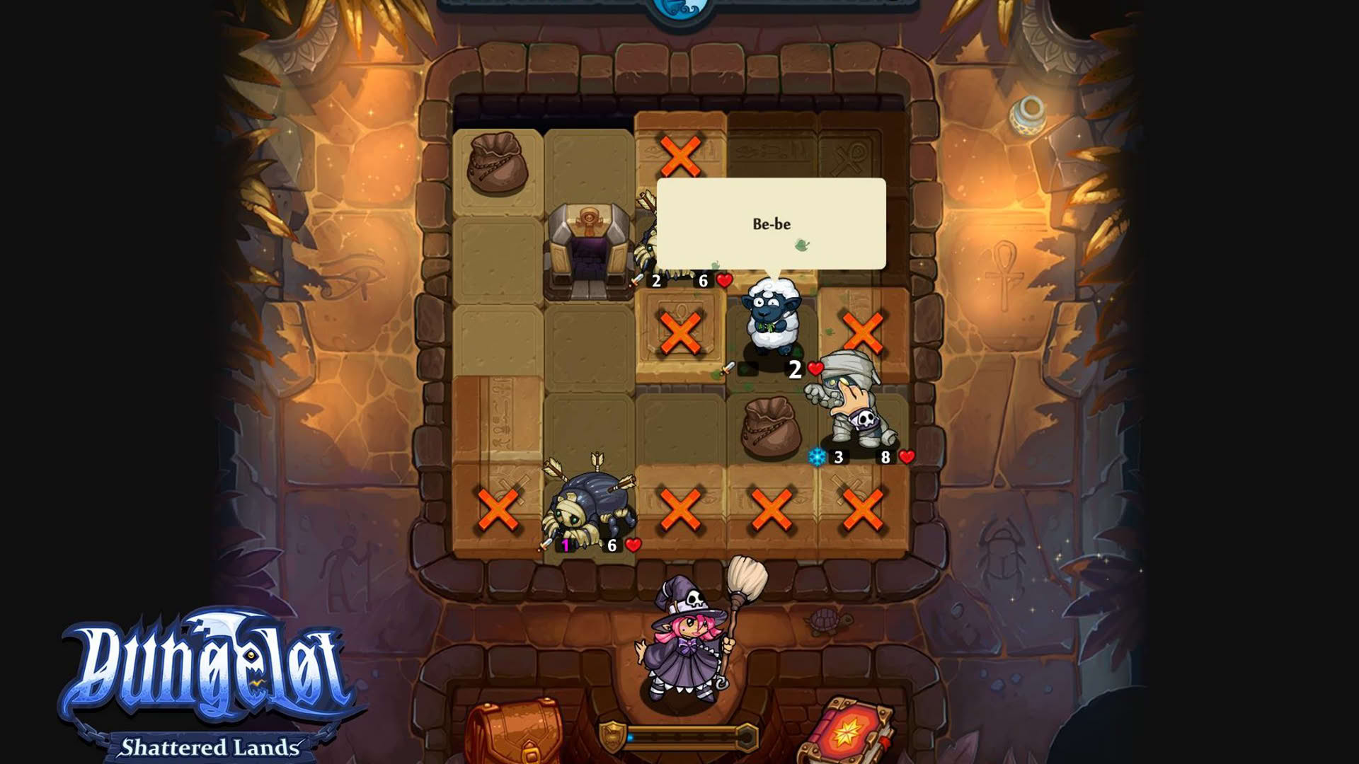 Screenshot for Dungelot: Shattered Lands