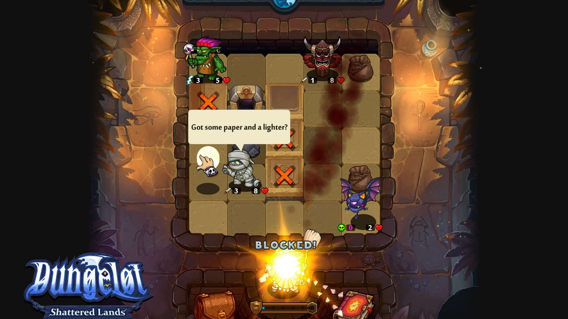 Screenshot for Dungelot: Shattered Lands