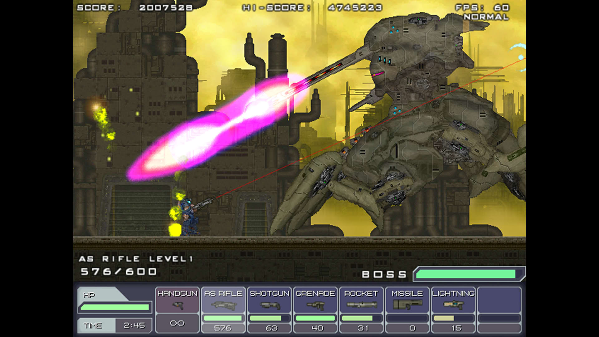 Screenshot for Steel Strider