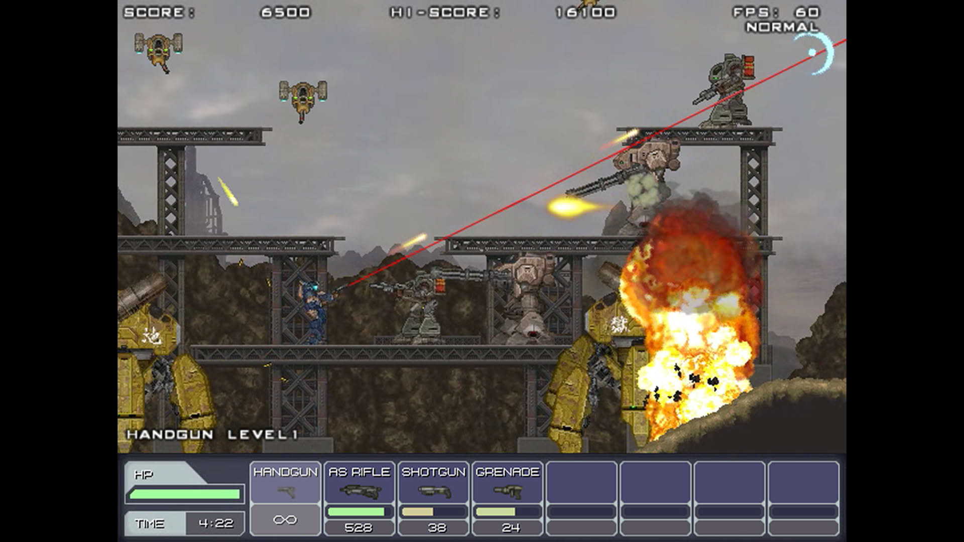 Screenshot for Steel Strider