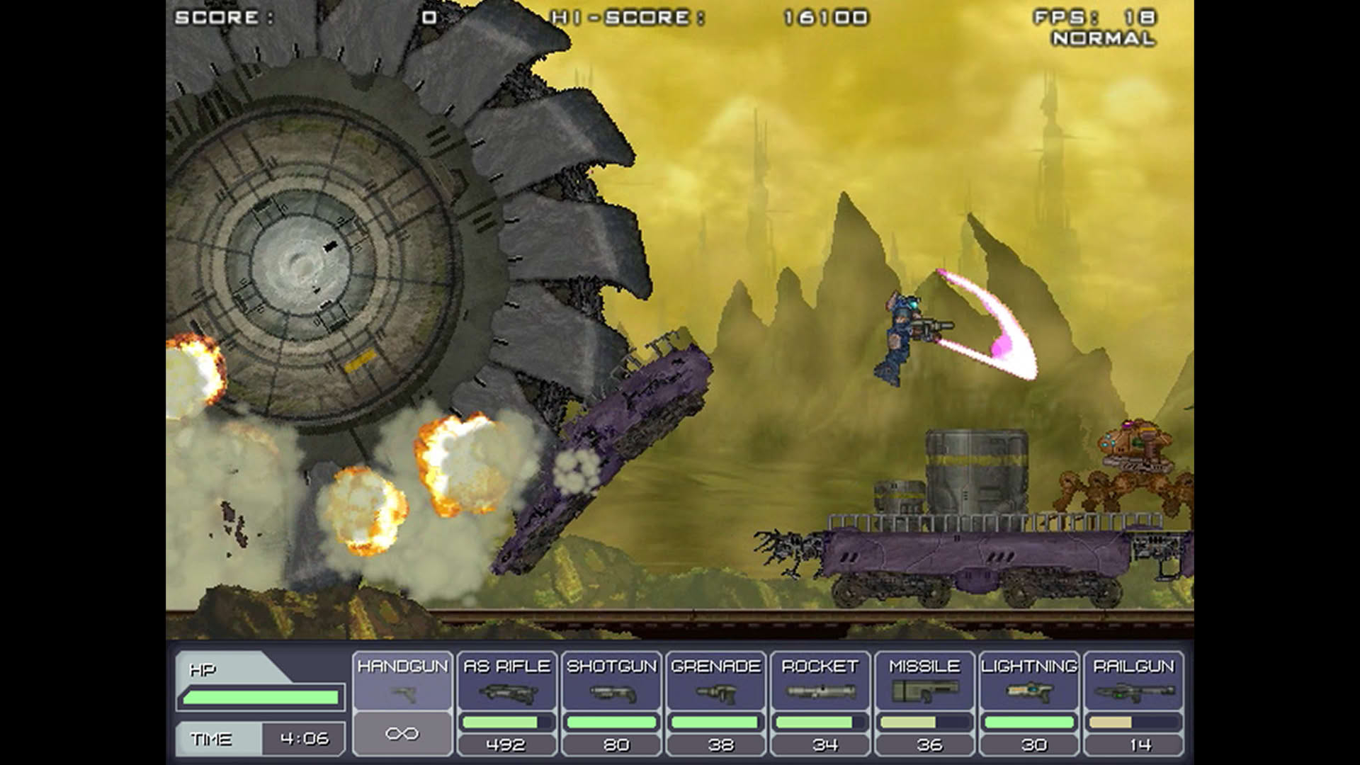 Screenshot for Steel Strider