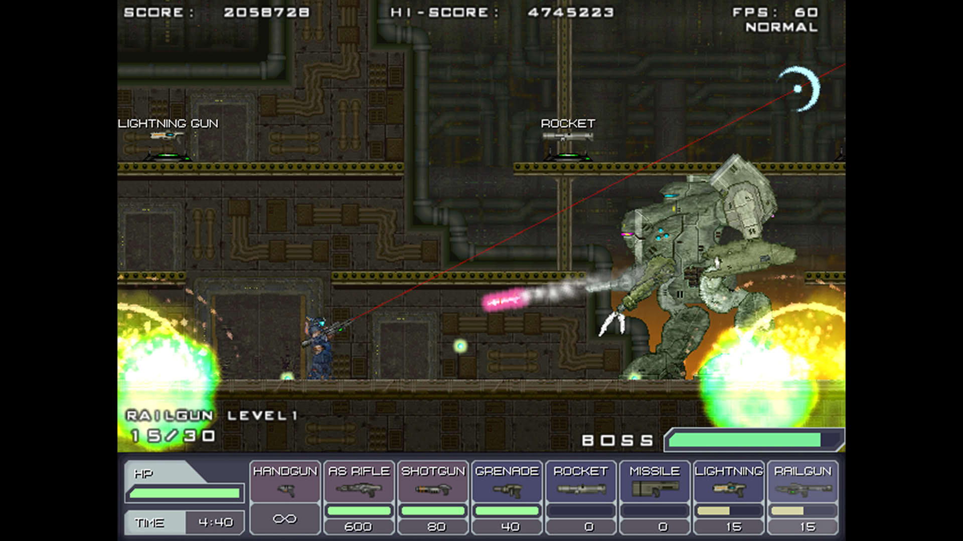 Screenshot for Steel Strider
