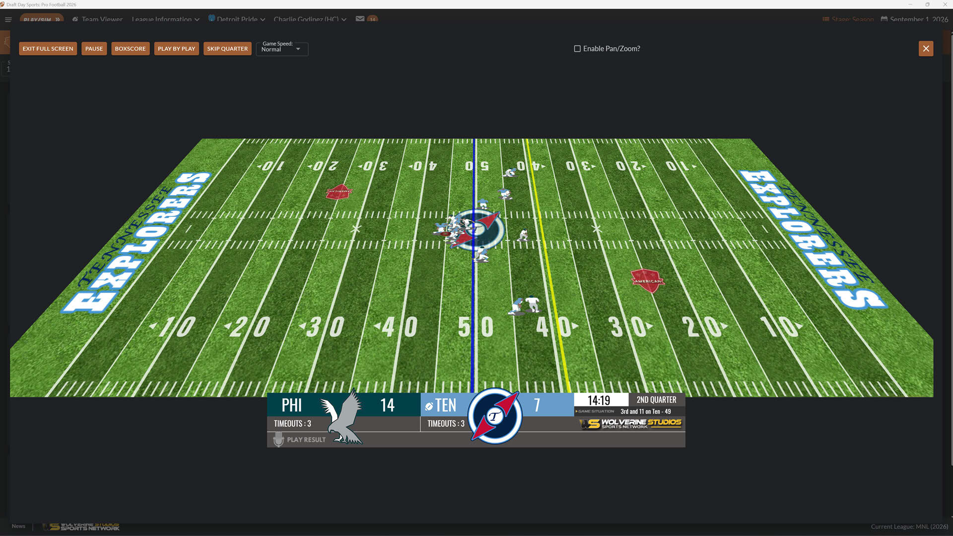 Screenshot for Draft Day Sports: Pro Football 26