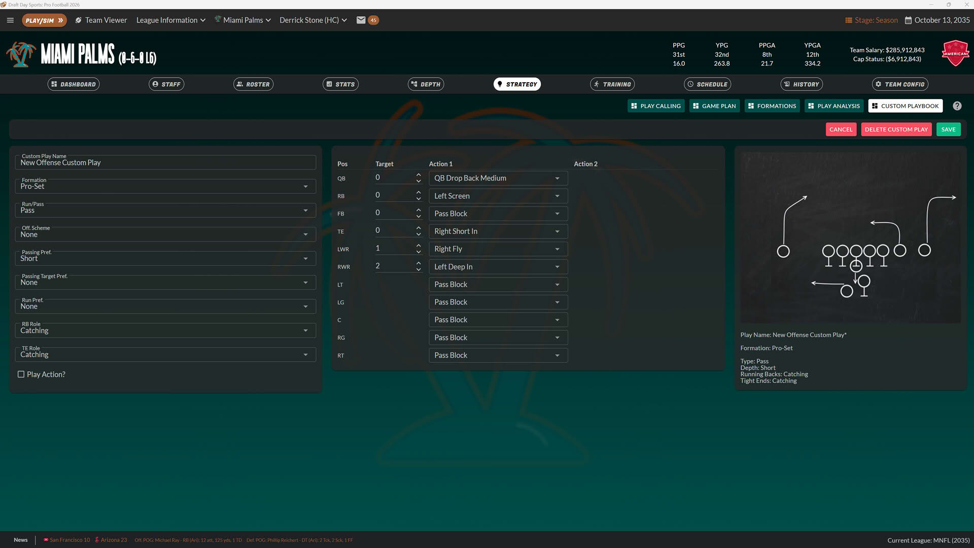 Screenshot for Draft Day Sports: Pro Football 26