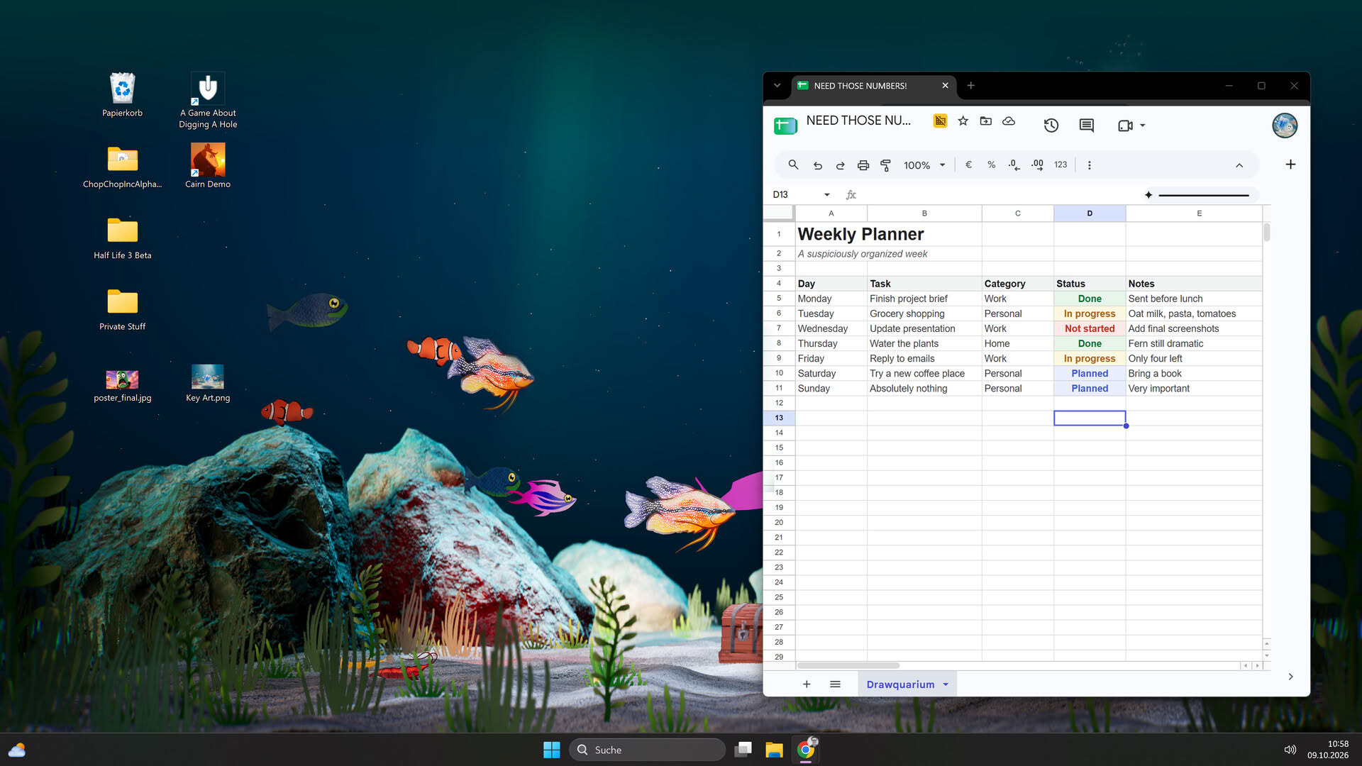 Screenshot for Drawquarium