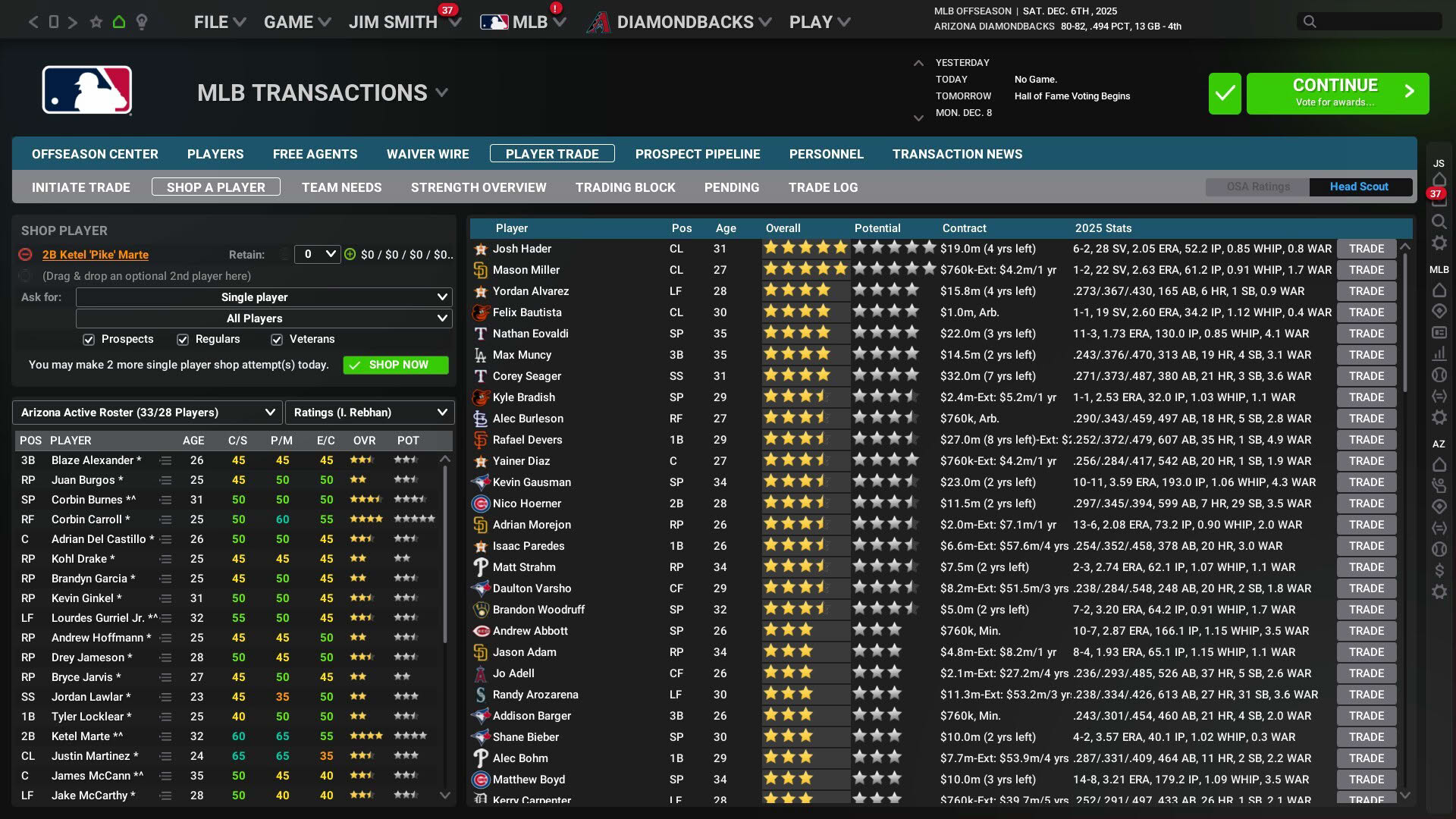 Screenshot for Out of the Park Baseball 27
