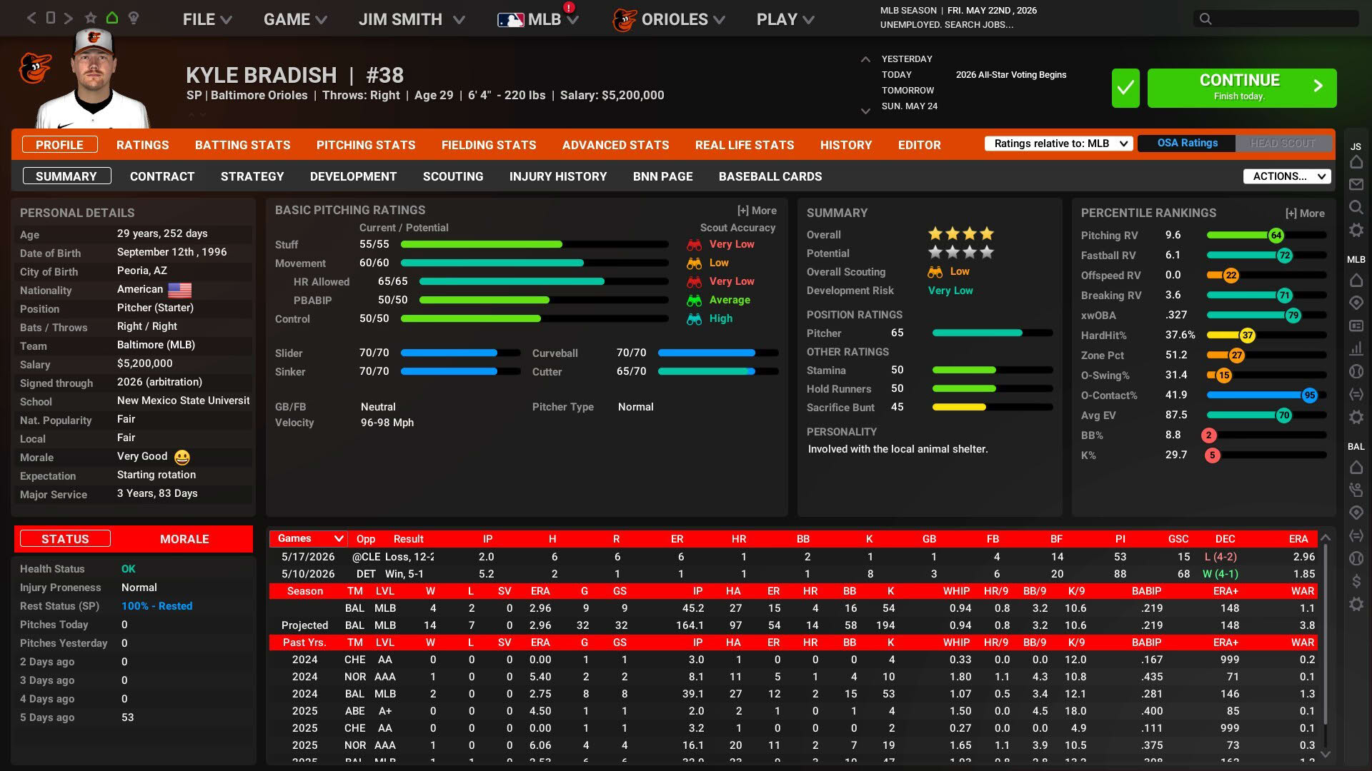 Screenshot for Out of the Park Baseball 27
