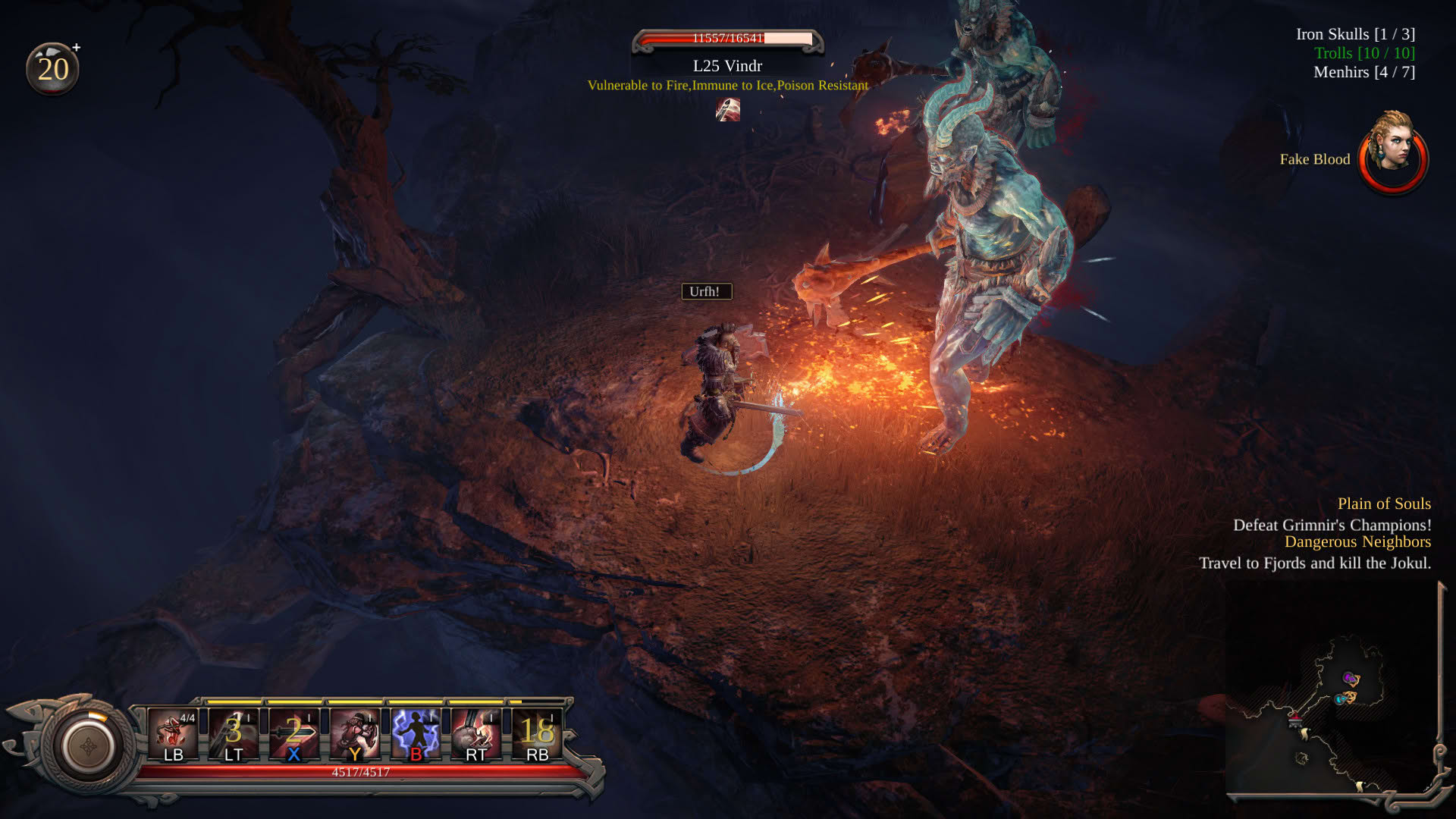 Screenshot for Vikings: Wolves of Midgard