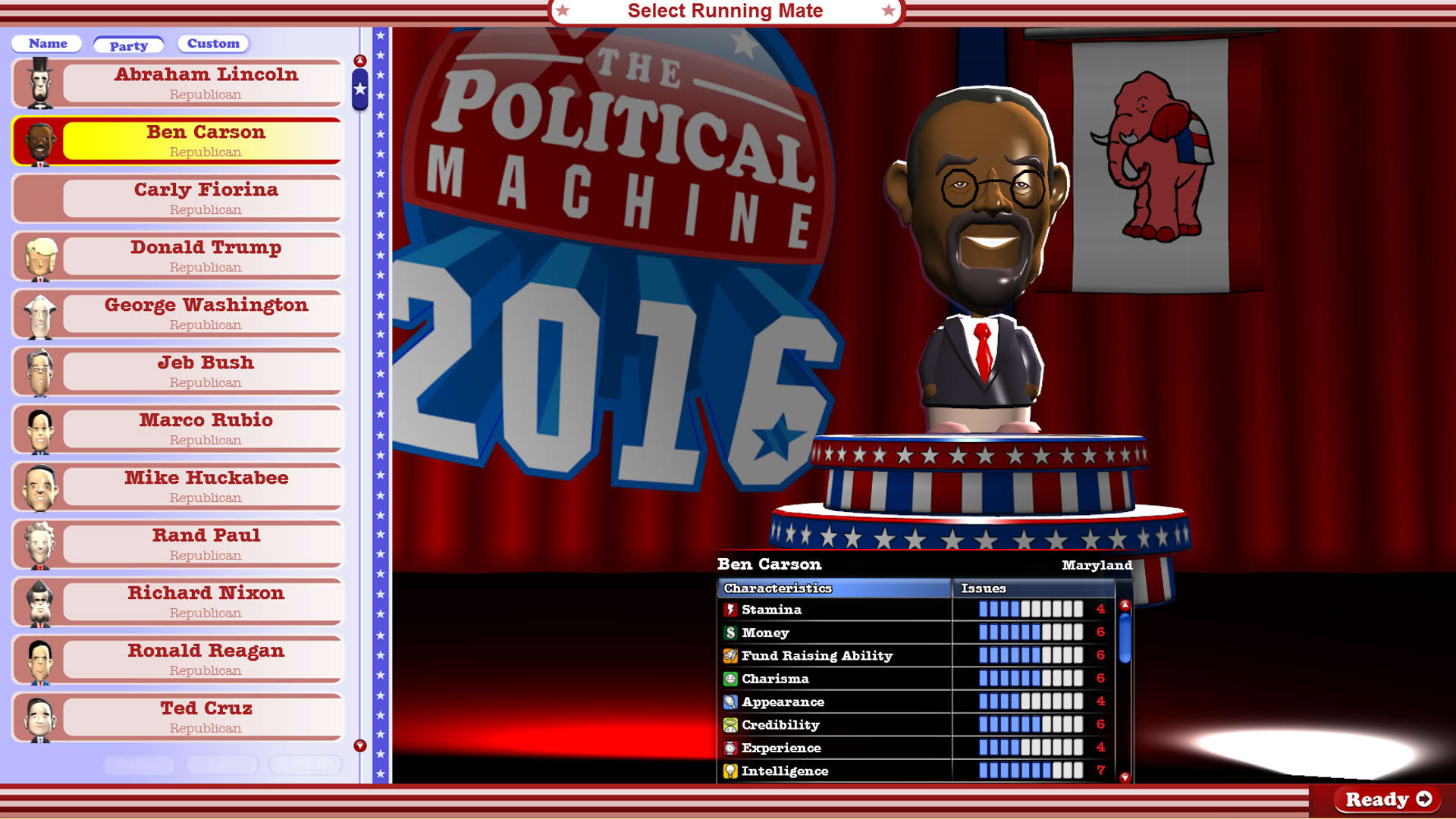 Screenshot for The Political Machine 2016