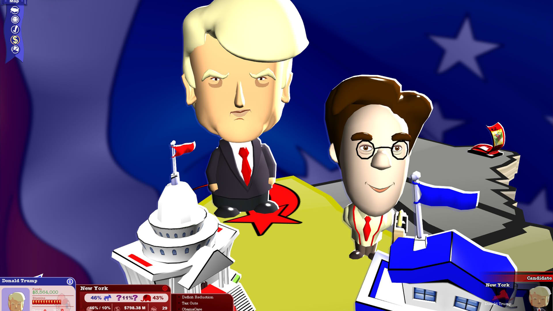 Screenshot for The Political Machine 2016