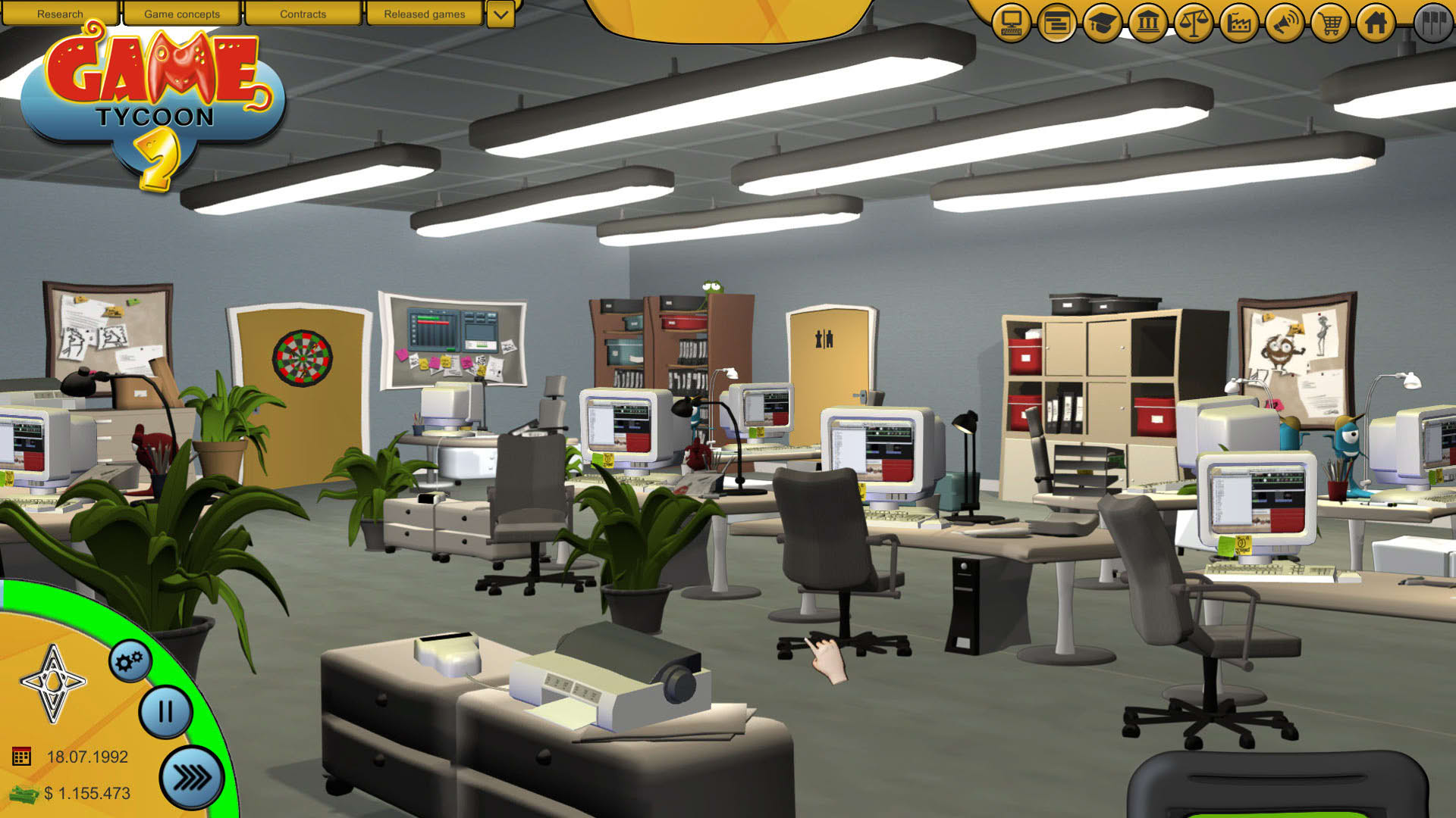 Screenshot for Game Tycoon 2