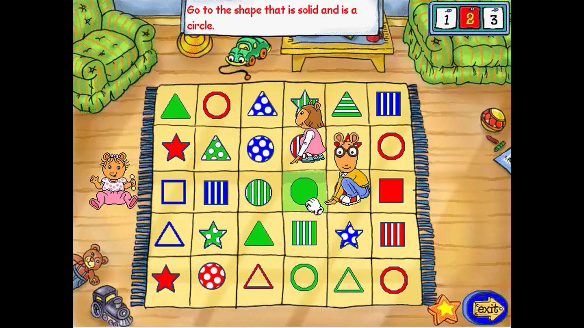 Screenshot for Arthur's 1st Grade